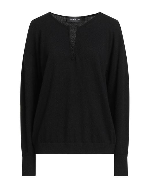 Pullover di FEDERICA TOSI in Black
