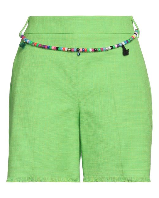 Hanita Green Shorts & Bermuda Shorts
