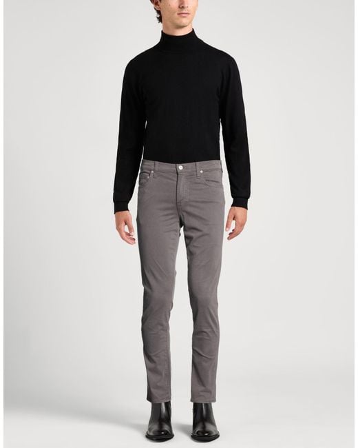 Citizens of Humanity Gray Charcoal Pants Cotton, Lyocell, Polyester, Polyurethane for men