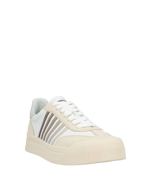 DSquared² White Sneakers Calfskin for men