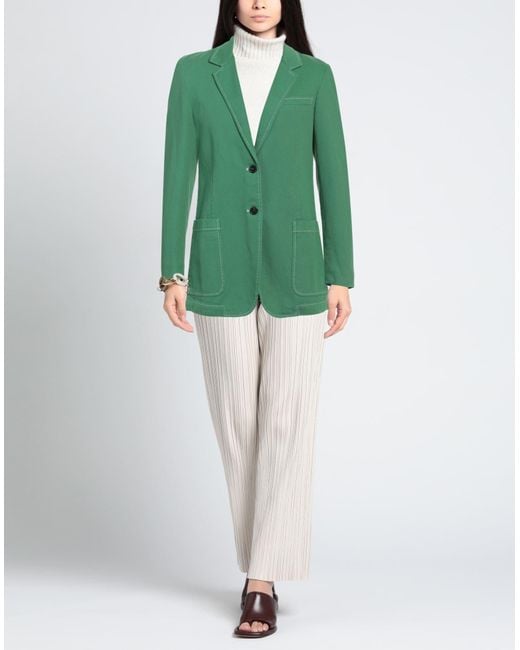 MSGM Green Blazer