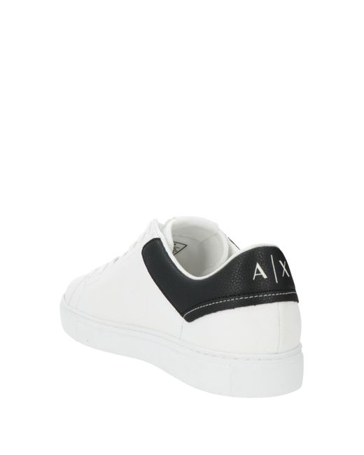 Armani Exchange White Trainers for men