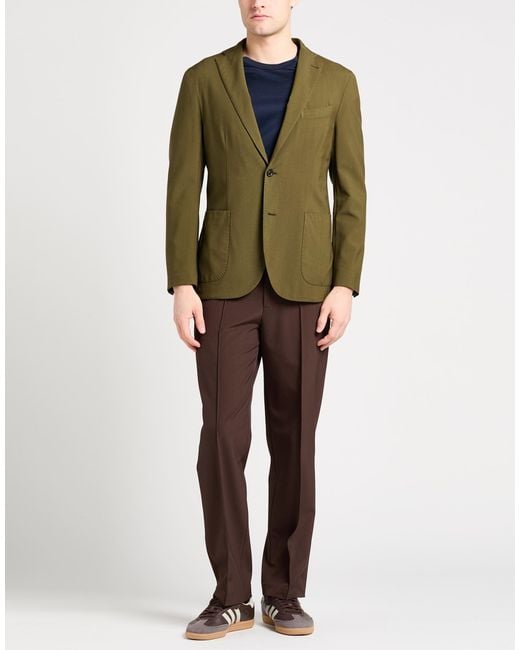 Boglioli Green Blazers for men