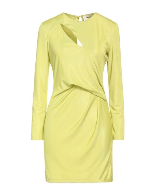 Minivestido ViCOLO de color Yellow