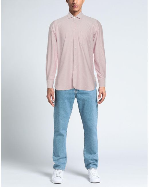 Bagutta Pink Shirt for men
