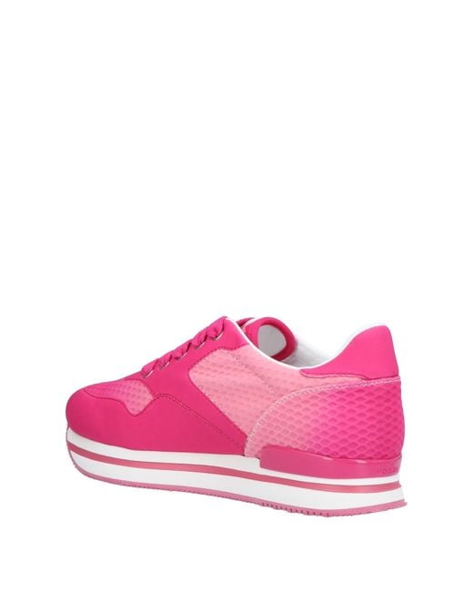 Hogan Neoprene Low-tops & Sneakers in Fuchsia (Pink) - Lyst