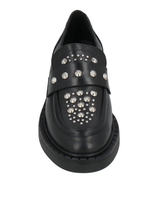 Ovyè Black Loafers Leather