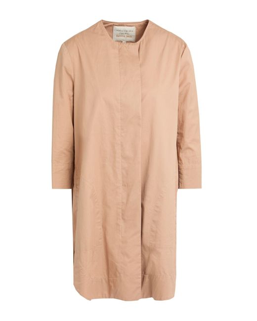 ALESSIA SANTI Natural Overcoat & Trench Coat