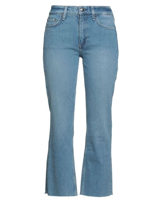 Rag & Bone Blue Jeans Cotton, Elastane