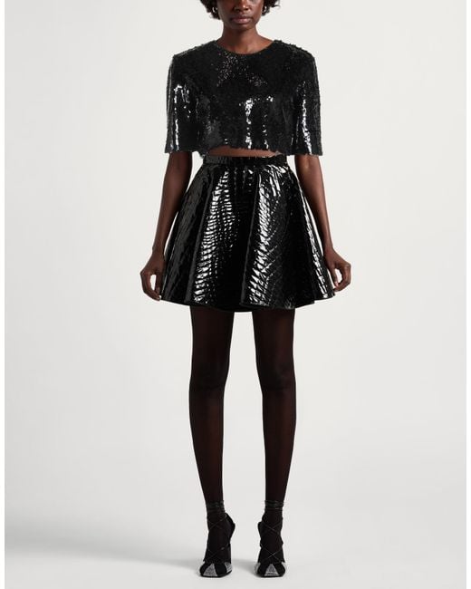 Sportmax Black Top Polyamide, Elastane, Polyester
