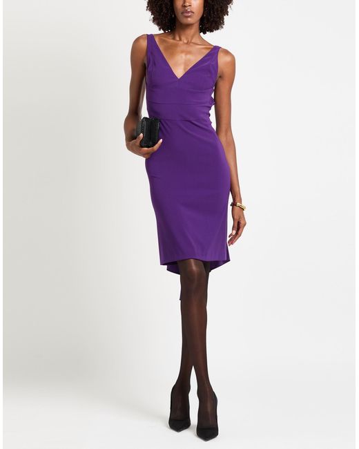 DSquared² Purple Midi Dresses