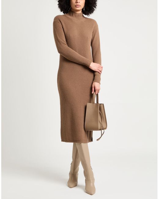 Vestido midi Max Mara de color Brown
