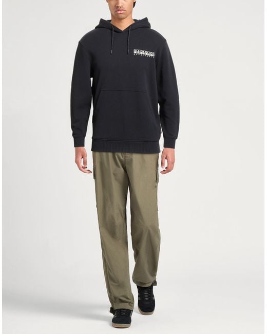 Napapijri Blue Sweatshirt Cotton for men