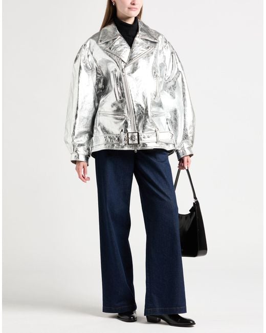 Simone Rocha White Jacket Lambskin