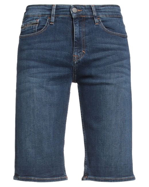 Calvin Klein Blue Denim Shorts for men