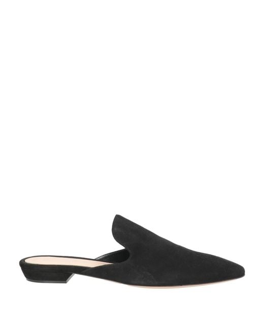 Gianvito Rossi Black Mules & Clogs Leather