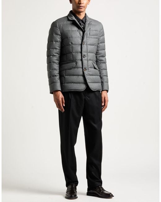 Moorer Gray Puffer for men