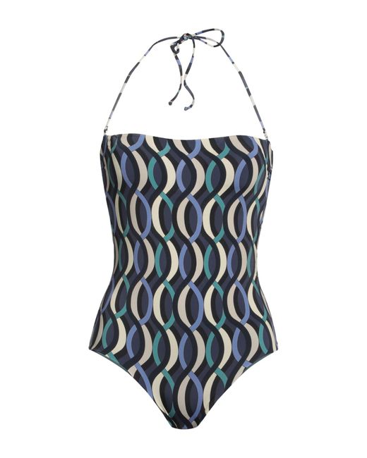 Siyu Blue One-piece Swimsuit