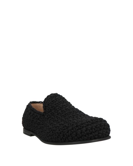 J.W. Anderson Black Loafers Cotton for men