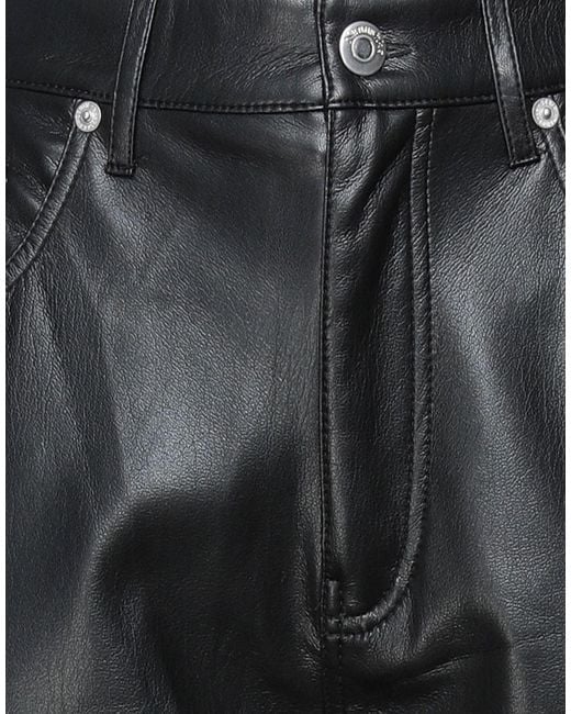 Nanushka Gray Pants Polyester, Polyurethane, Cotton