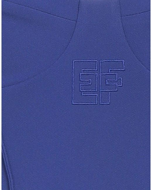 Elisabetta Franchi Blue Bright Top Polyester, Elastane