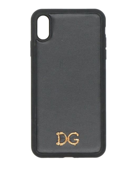 Dolce & Gabbana Gray Covers & Cases Leather, Plastic