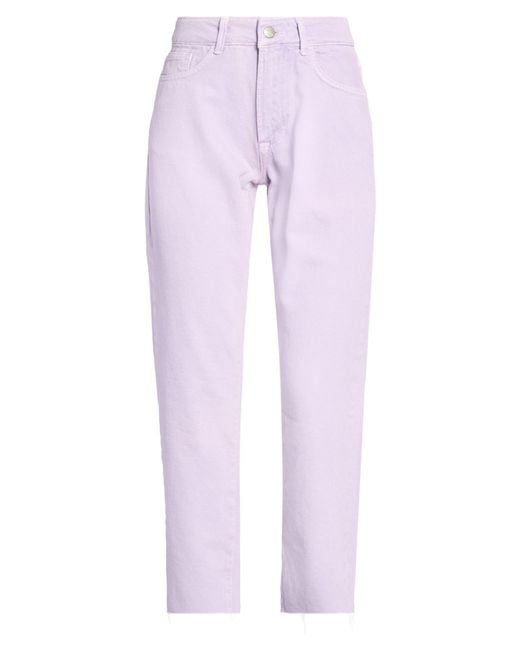 hinnominate Purple Jeans Cotton