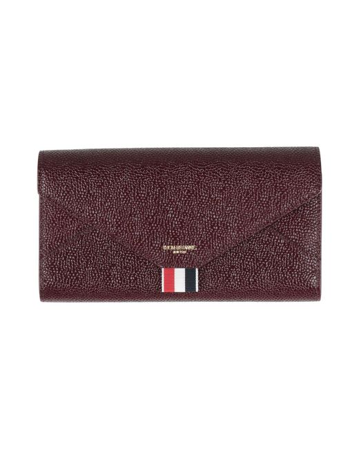Thom Browne Purple Brieftasche