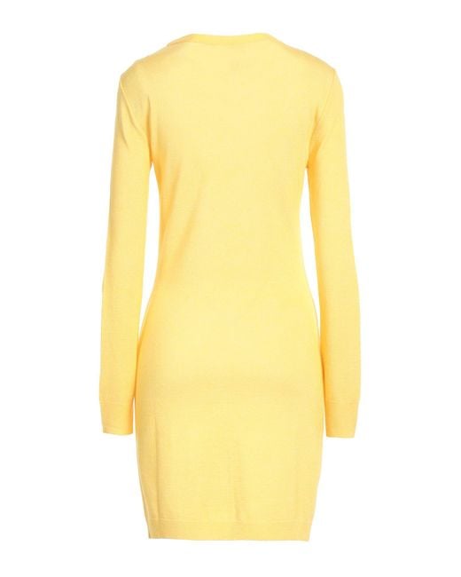 Moschino Yellow Mini Dress