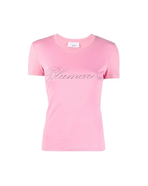 T-shirt Blumarine en coloris Pink