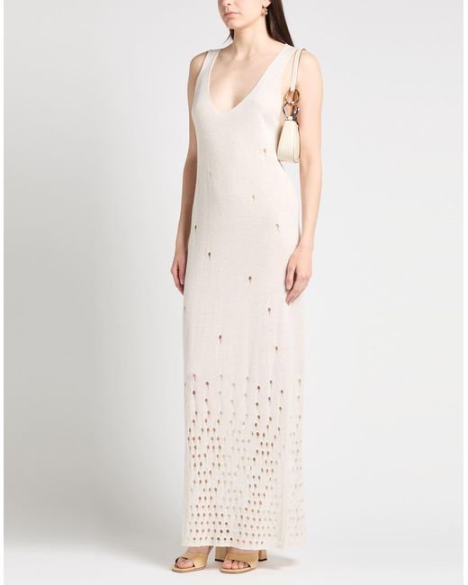 Vestito Lungo di Messagerie in White