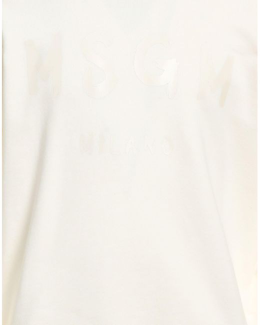 MSGM White Sweatshirt for men