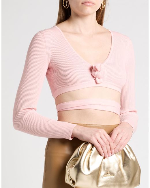 ViCOLO Pink Sweater Viscose, Polyester