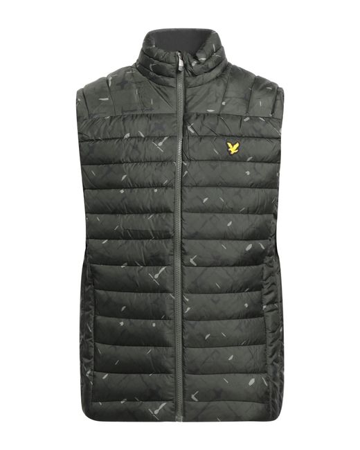Lyle & Scott Green Puffer for men
