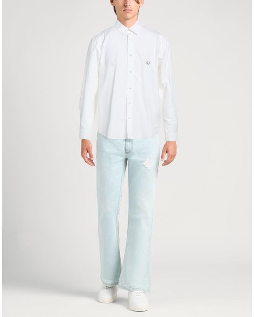 John Richmond White Shirt Cotton for men
