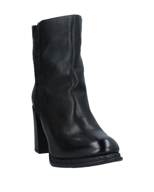 A.s.98 Black Ankle Boots