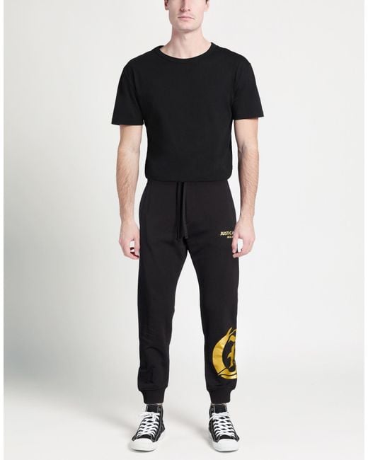 Just Cavalli Black Trouser for men