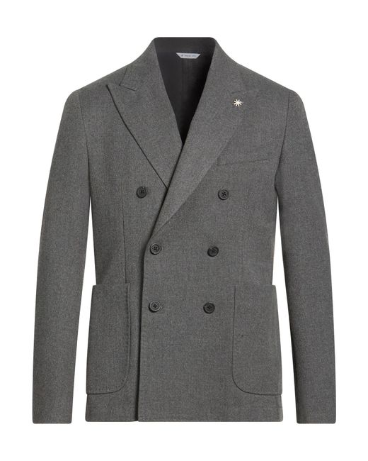 Manuel Ritz Gray Blazer for men
