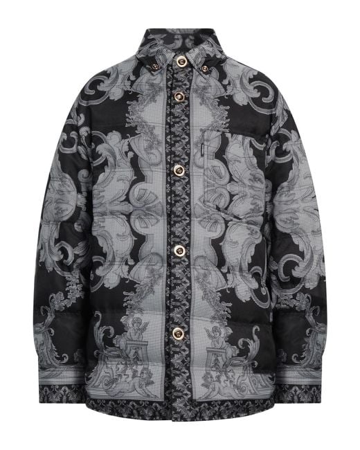 Versace Gray Puffer for men
