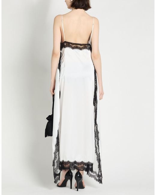 MSGM White Maxi Dress