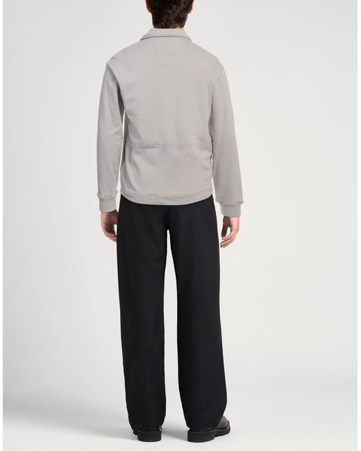 C P Company Gray Light Sweatshirt Cotton, Elastane for men