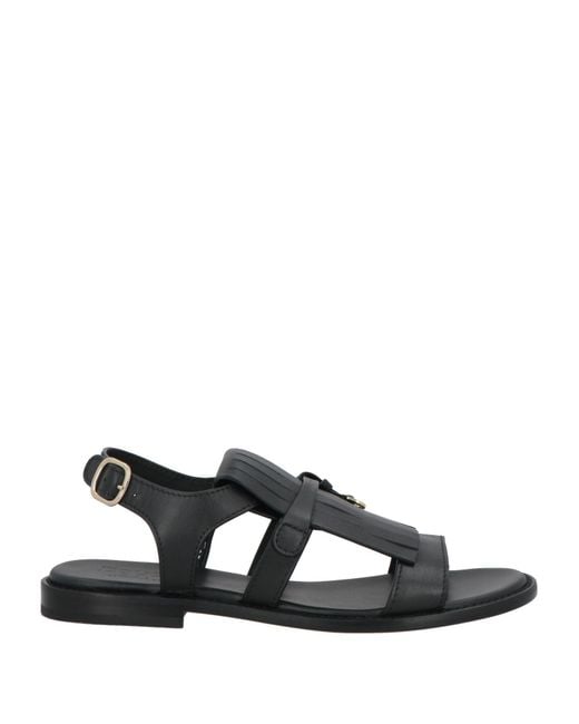 Doucal's Black Sandals