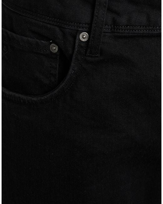 Hackett Black Jeans Cotton, Polyester, Elastane for men
