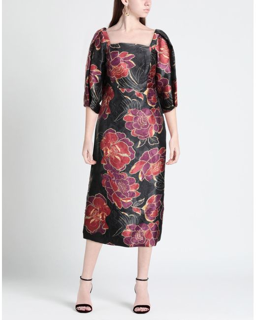Farm Rio Red Midi Dress