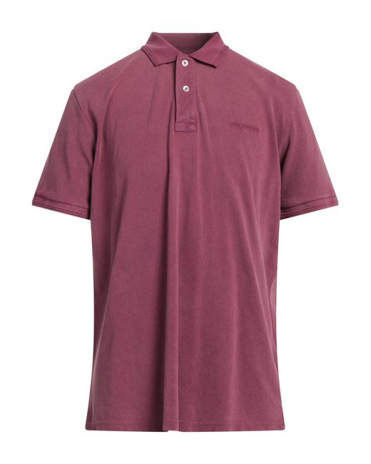 Roy Rogers Purple Polo Shirt for men