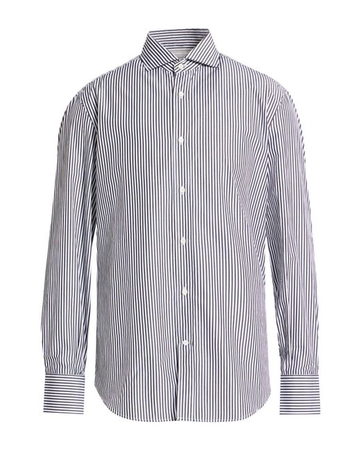 Brunello Cucinelli Blue Shirt for men