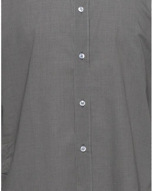 Havana & Co. Gray Dark Shirt Cotton for men