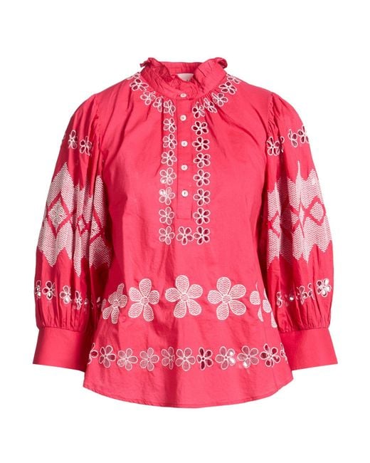Antik Batik Pink Top Cotton