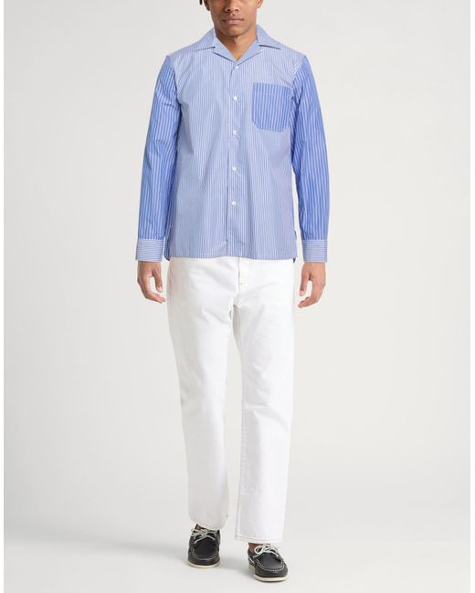 Camisa Theory de hombre de color Blue