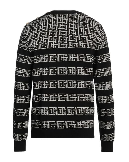 Pullover Balmain pour homme en coloris Black